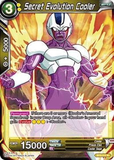 Secret Evolution Cooler BT2-111 Union Force Dragonball Super card