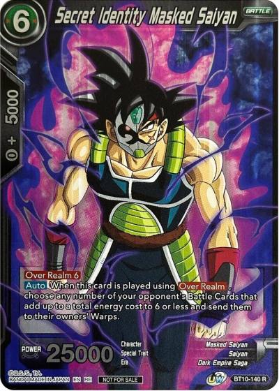 Secret Identity Masked Saiyan Championship Selection Pack 2023 Vol3 BT10-140 Tournament Promotion Cards Dragonball Super card
