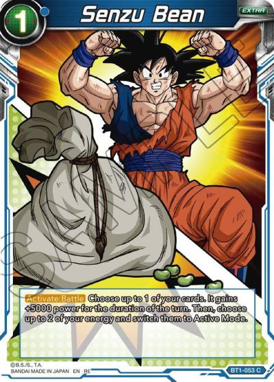 Senzu Bean BT1-053 Mythic Booster Dragonball Super card