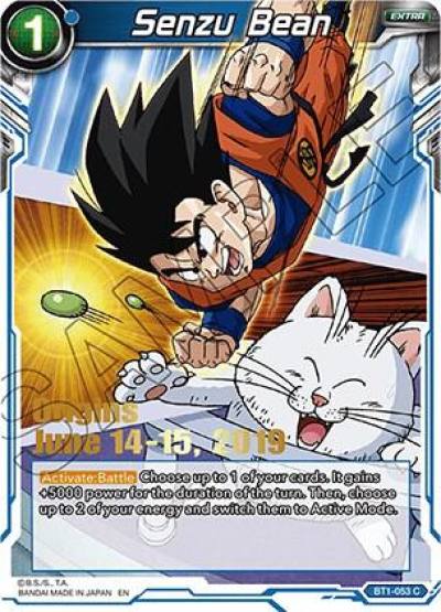 Senzu Bean Origins 2019 BT1-053 Tournament Promotion Cards Dragonball Super card