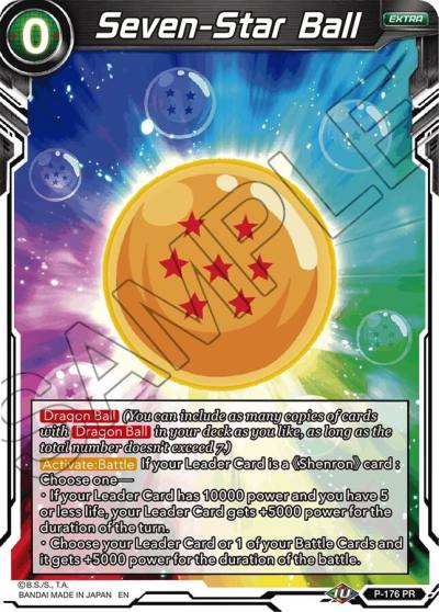 Seven Star Ball P-176 Promotion Cards Dragonball Super card