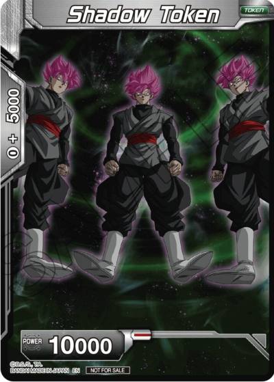 Shadow Token Championship Token Card Pack 2023 Vol1 Silver Foil  Tournament Promotion Cards Dragonball Super card