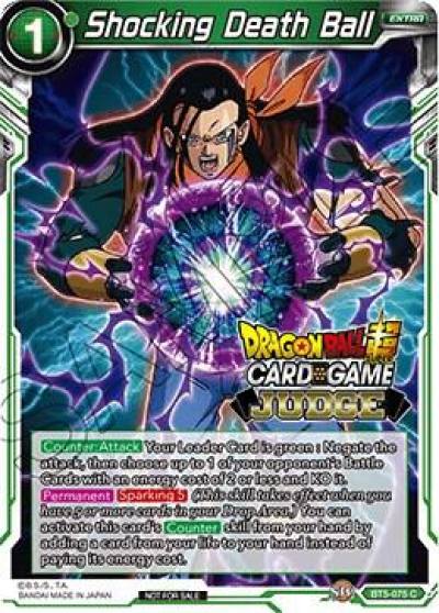 Shocking Death Ball BT5-075 Judge Promotion Cards Dragonball Super card