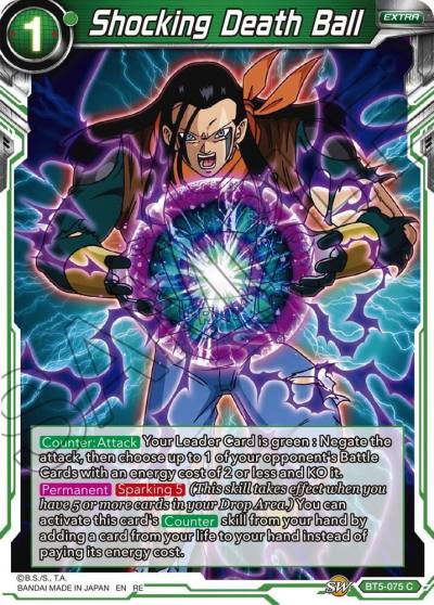 Shocking Death Ball BT5-075 Mythic Booster Dragonball Super card