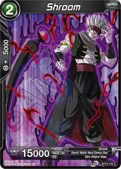 Shroom Foil BT12-146 Vicious Rejuvenation Dragonball Super card