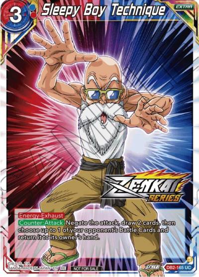 Sleepy Boy Technique Event Pack 12 DB2-165 Tournament Promotion Cards Dragonball Super card