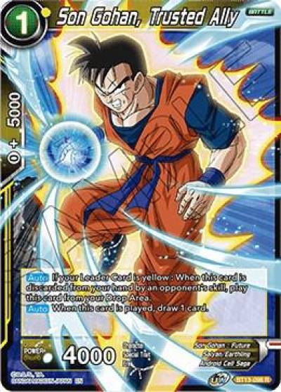 Son Gohan Trusted Ally BT13-098 Supreme Rivalry Dragonball Super card