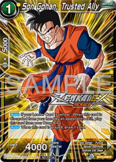 Son Gohan Trusted Ally Event Pack 16 BT13-098 Promotion Cards Dragonball Super card