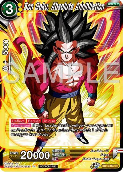 Son Goku Absolute Annihilation Championship 2024 Finals Pack BT10-097 Tournament Promotion Cards Dragonball Super card