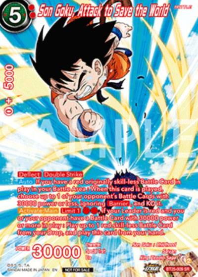 Son Goku Attack to Save the World Premium Alt Art Set 2025 Vol2 BT25-009 Promotion Cards Dragonball Super card