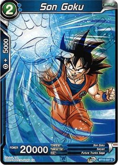 Son Goku BT10-037 Rise of the Unison Warrior Dragonball Super card