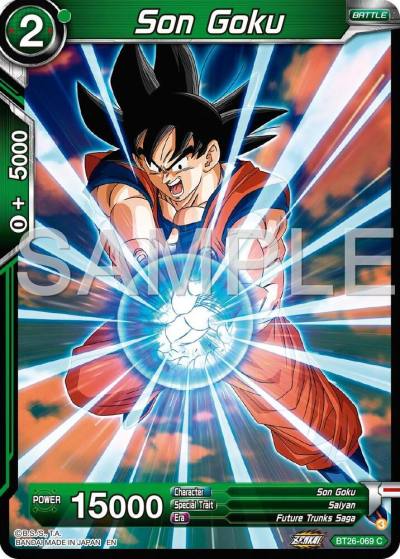 Son Goku BT26-069 Ultimate Advent Dragonball Super card