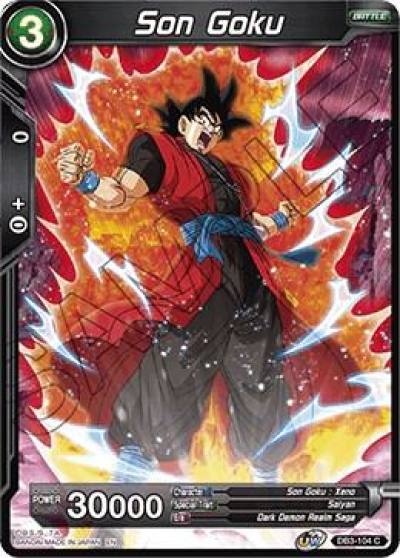 Son Goku DB3-104 Draft Box 06 - Giant Force Dragonball Super card