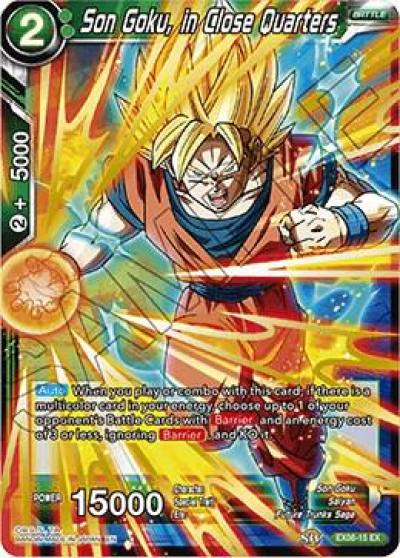 Son Goku in Close Quarters EX06-15 Special Anniversary Set Dragonball Super card