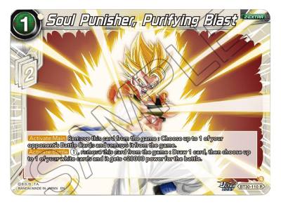 Soul Punisher Purifying Blast BT30-110 Three Glorious Fighters Dragonball Super card