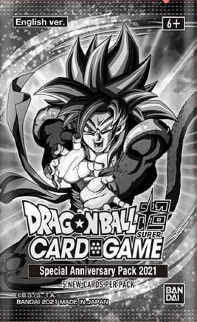 Special Anniversary Pack 2021 Special Anniversary Set 2021 Dragonball Super card