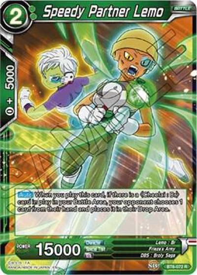 Speedy Partner Lemo BT6-072 Destroyer Kings Dragonball Super card