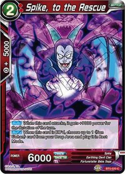 Spike to the Rescue BT5-020 Miraculous Revival Dragonball Super card