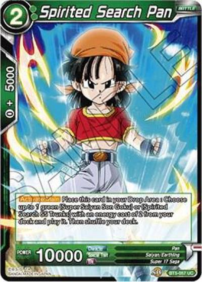 Spirited Search Pan Foil BT5-057 Miraculous Revival Dragonball Super card