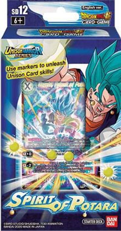Starter Deck 12 Spirit of Potara  Rise of the Unison Warrior Dragonball Super card