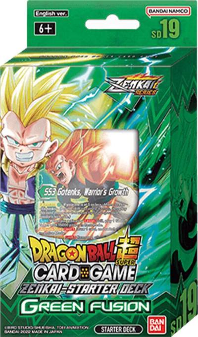 Starter Deck 19 Green Fusion  Dawn of the Z-Legends Dragonball Super card