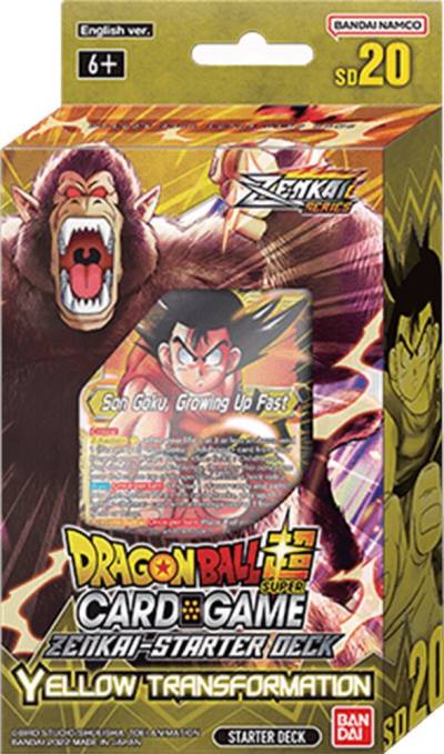 Starter Deck 20 Yellow Transformation  Dawn of the Z-Legends Dragonball Super card