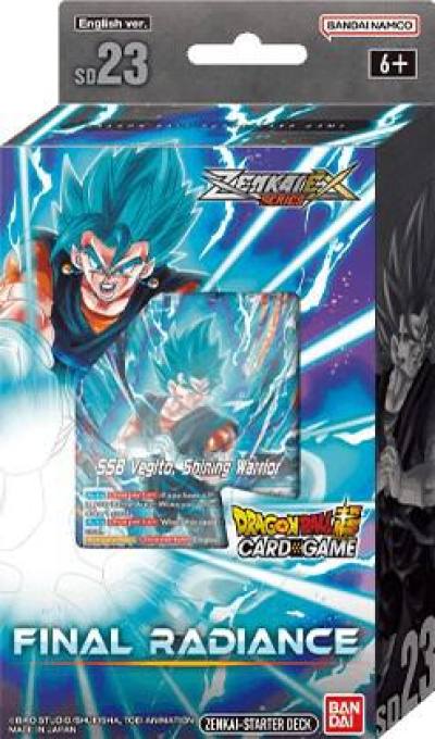 Starter Deck 23 Final Radiance  Critical Blow Dragonball Super card