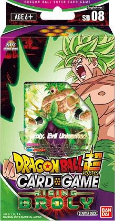 Starter Deck 8 Rising Broly  Destroyer Kings Dragonball Super card