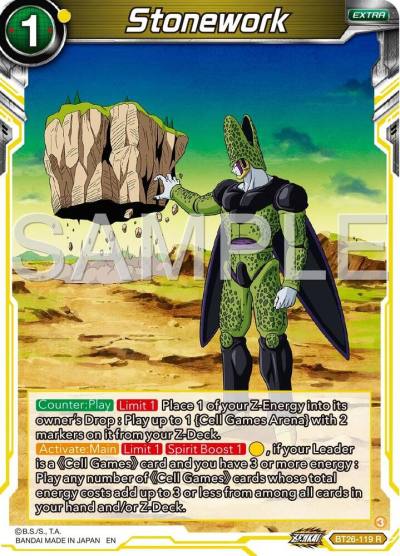 Stonework BT26-119 Ultimate Advent Dragonball Super card
