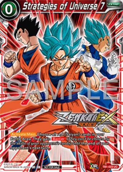 Strategies of Universe 7 Event Pack 16 TB1-023 Promotion Cards Dragonball Super card