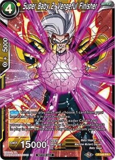 Super Baby 2 Vengeful Finisher P-166 Promotion Cards Dragonball Super card
