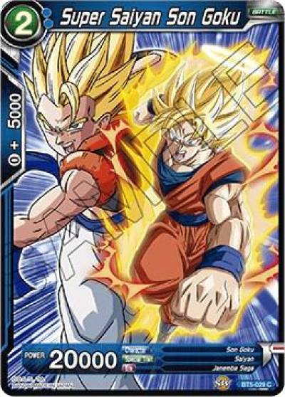 Super Saiyan Son Goku Blue Foil BT5-029 Miraculous Revival Dragonball Super card