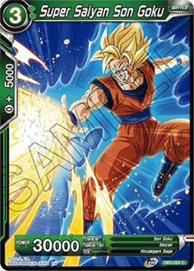 Super Saiyan Son Goku DB3-054 Draft Box 06 - Giant Force Dragonball Super card