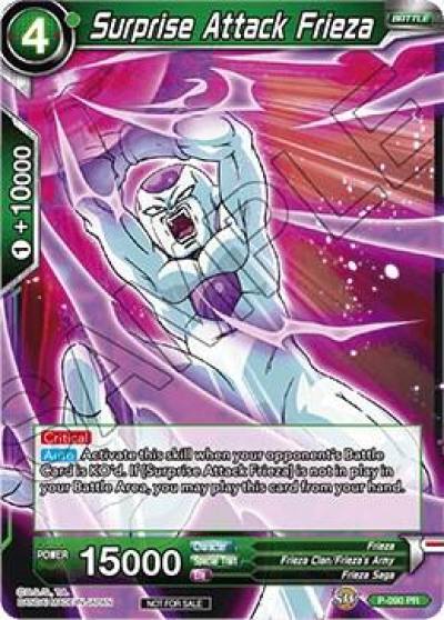 Surprise Attack Frieza P-090 Promotion Cards Dragonball Super card