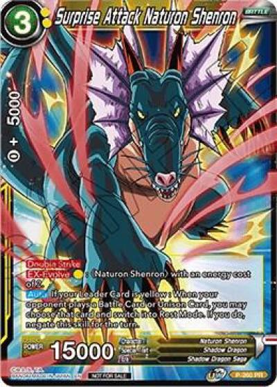 Surprise Attack Naturon Shenron P-260 Tournament Promotion Cards Dragonball Super card