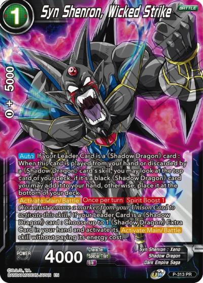 Syn Shenron Wicked Strike P-313 Promotion Cards Dragonball Super card