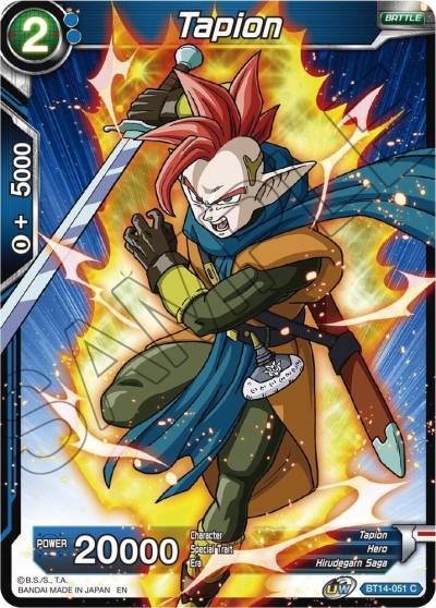 Tapion BT14-051 Cross Spirits Dragonball Super card
