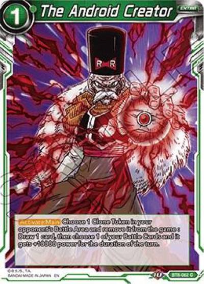 The Android Creator BT8-062 Malicious Machinations Dragonball Super card