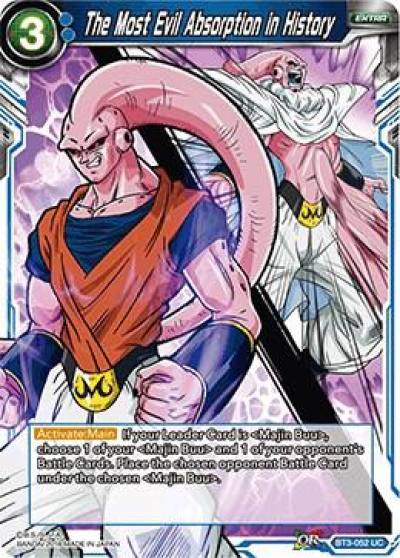 The Most Evil Absorption in History BT3-052 Cross Worlds Dragonball Super card