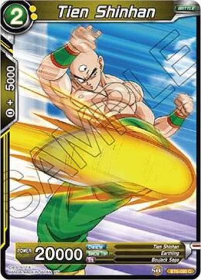 Tien Shinhan BT6-090 Destroyer Kings Dragonball Super card