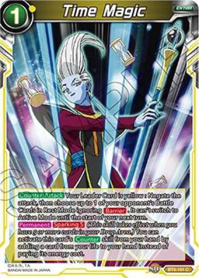 Time Magic 2018 BT5-101 Miraculous Revival Dragonball Super card