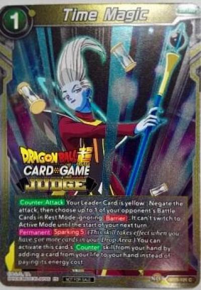 Time Magic BT5-101 Judge Promotion Cards Dragonball Super card