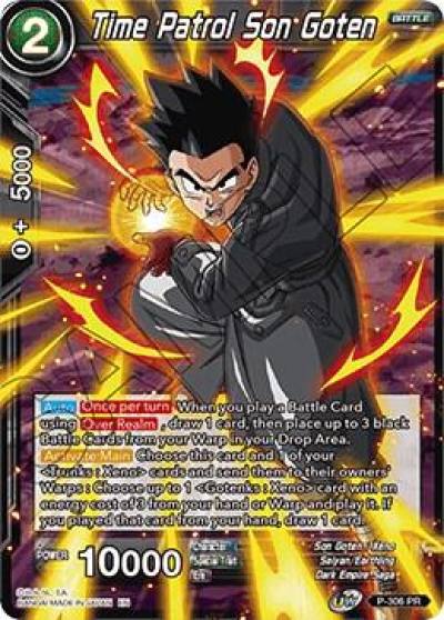 Time Patrol Son Goten P-306 Promotion Cards Dragonball Super card