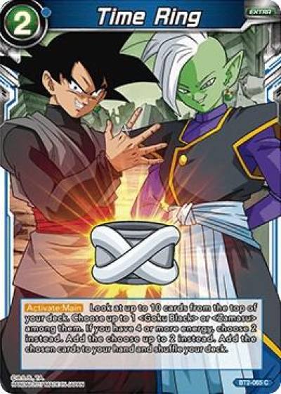 Time Ring BT2-065 Union Force Dragonball Super card