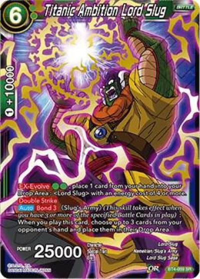 Titanic Ambition Lord Slug BT4-059 Colossal Warfare Dragonball Super card
