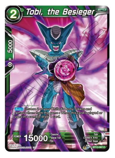 Tobi the Besieger Foil BT13-067 Supreme Rivalry Dragonball Super card