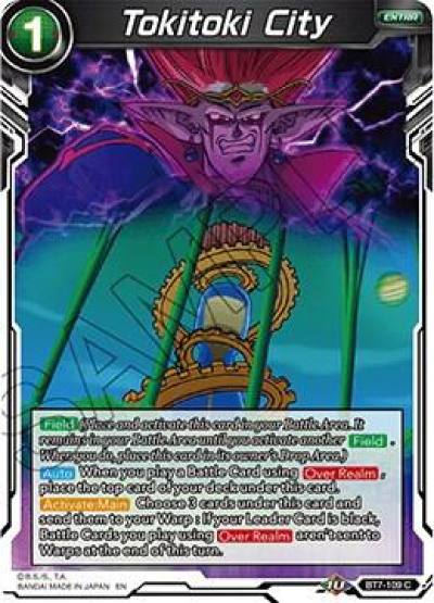 Tokitoki City BT7-109 Assault of the Saiyans Dragonball Super card