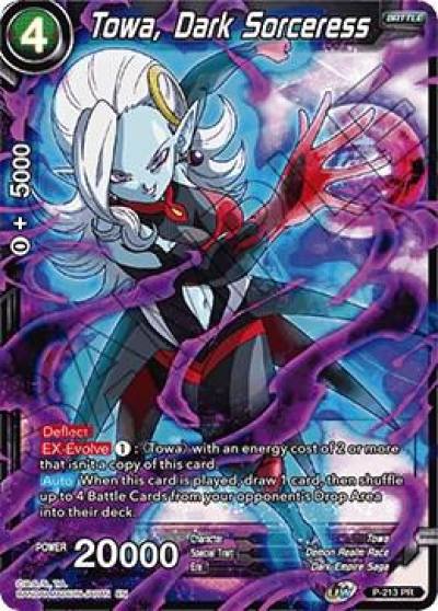 Towa Dark Sorceress P-213 Promotion Cards Dragonball Super card