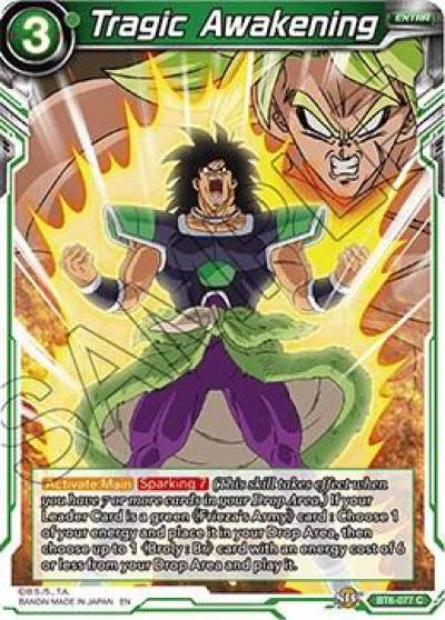Tragic Awakening BT6-077 Destroyer Kings Dragonball Super card