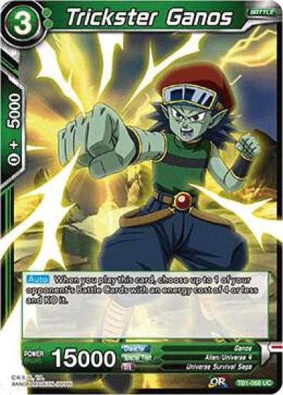 Trickster Ganos TB1-068 Tournament of Power Dragonball Super card